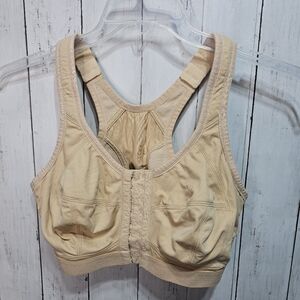 Goddess Women's Nude Wirefree Front Close Bra GD2000NU Size 36DDD US.